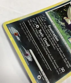 Pokemon SKUNTANK 15/130 Holo Rare Diamond & Pearl MP Crease Moderate Play TCG - Image 3