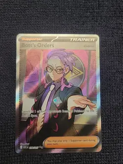 Boss’s Orders 256/217 Ultra Rare Full Art Pokemon TCG Ascended Heroes NM - Image 1