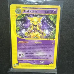 Alakazam 33/165 Rare Expedition Base Set Pokemon Lightly Played - Image 1