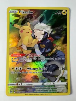 Pokemon: Pikachu Lost Origin Trainer Gallery Ultra Rare TG05/TG30 (Near Mint) - Image 1