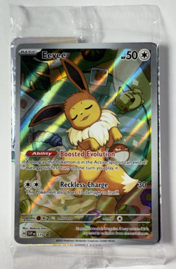Pokemon: Eevee Promo 173 Holo Prismatic Evolutions (Near Mint) FACTORY SEALED - Image 1