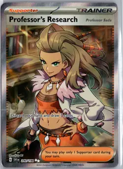 Pokemon Professor's Research SV01: Scarlet & Violet Base Set #240/198 - Image 1