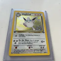 Pokemon TCG Wigglytuff 16/64 Jungle Holo Foil Rare 1st Edition WOTC 1999 Classic - Image 4