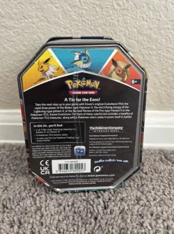 Pokemon TCG Eevee Evolutions Tin 2021 [ Vaporeon V ] NEW Unopened - Image 3