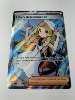 Pokemon: Lillie's Determination Ultra Rare Mega Full Art 169/132 (Near Mint) - Image 2