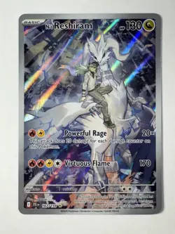 Pokemon: N's Reshiram Illustration Rare IR Holo Full Art 167/159 (Near Mint) - Image 1
