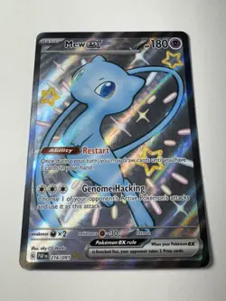 Pokemon: Mew EX Shiny Ultra Rare Paldean Fates 216/091 Full Art (Near Mint) - Image 2