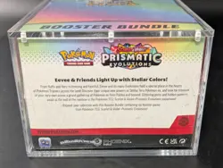 Pokemon TCG S&V Prismatic Evolutions Booster Bundle Display Case w/Acrylic Case - Image 3