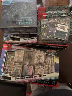 POKEMON TCG Prismatic Evolutions Premium Figure Collection In hand - Image 1