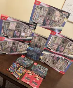 POKEMON TCG Prismatic Evolutions Premium Figure Collection In hand - Image 2