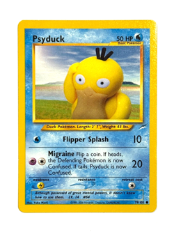 Pokemon TCG Psyduck 079/105 Common Neo Destiny - Image 1