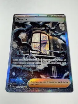 Pokemon: Grusha Special Illustration Rare SIR Holo 268/193 Paldea (Near Mint) - Image 2