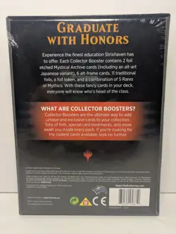 Magic The Gathering STRIXHAVEN School of Mages 15-Card Collector Booster Box - Image 2