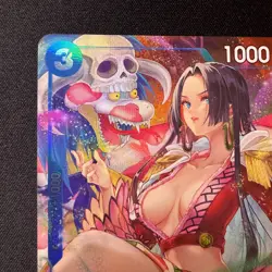 Boa Hancock ST03-013 Parallel Alt Art Japanese One Piece Card Holo NM - Image 2