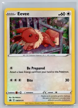 Eevee - Promo SWSH: Sword & Shield Promo Cards Holo SWSH175 NM - Image 1