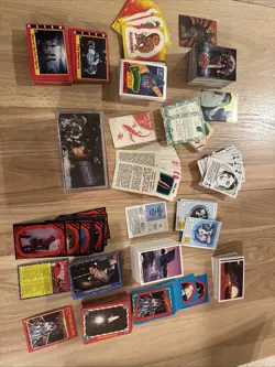 Card Lot - Vintage CCG Movie - Star Wars Aliens Buck Rogers Race Frankenstein B3 - Image 1