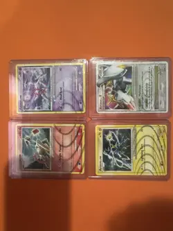 Pokemon Arceus 2009 Card Lot Vintage Bulk Platinum Holo Rare Cards LP Lot - Image 1