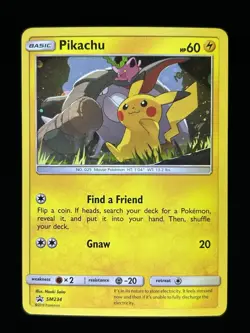 🔥🔥Pokemon TCG Pikachu SM234 Holo Special Collection Promo Card NM🔥🔥 - Image 1