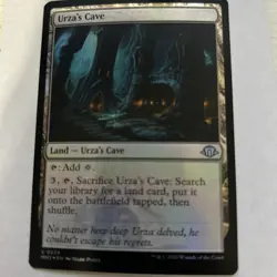 MTG Urza's Cave Foil Modern Horizons 3 #234 Magic the Gathering Card NM - Image 1