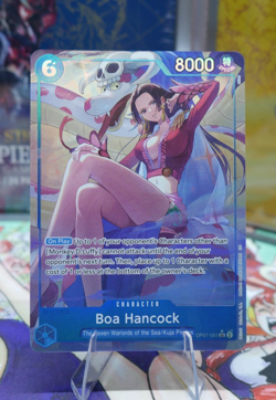 One Piece Card Boa Hancock OP07-051Seven Warlords of the Sea Alt Art Promo ENG - Image 1