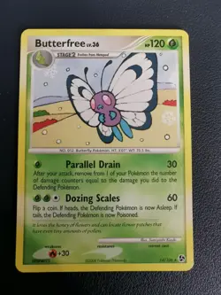 Pokemon Card Butterfree 14/106 D&P Great Encounters Non-Holo Rare - Image 1