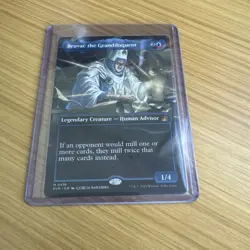 Bruvac the Grandiloquent (Anime Borderless) Ravnica Remastered Regular - Image 1