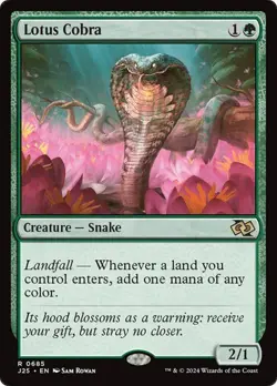 MTG - Lotus Cobra - Foundations Jumpstart - Magic the Gathering - Image 1