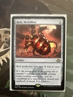 Ruby Medallion Modern Horizons 3 Regular - Image 1