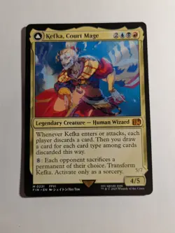 Kefka, Court Mage Ruler of Ruin Final Fantasy 231 MtG Regular non foil - Image 1