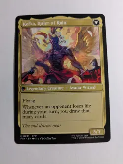 Kefka, Court Mage Ruler of Ruin Final Fantasy 231 MtG Regular non foil - Image 2