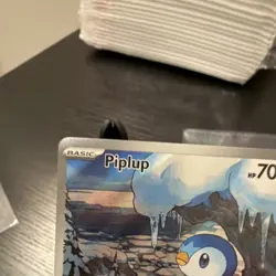 Piplup 098/094 Me02: Phantasmal Flames Holo Illustration Rare Pokemon TCG Basic - Image 4