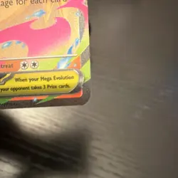 Mega Charizard X EX 013/094 Me02: Phantasmal Flames Holo Double Rare Pokemon TCG - Image 2