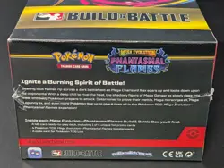 Pokemon TCG Phantasmal Flames - Build And Battle Display Sealed (10 Boxes) - Image 3