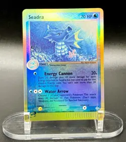 Seadra 39/97 Reverse Holo Pokemon EX Dragon 2003 Vintage NM - Image 2