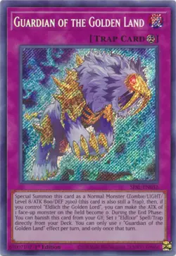 Yugioh! LP Guardian of the Golden Land - SESL-EN032 - Secret Rare - 1st Edition - Image 1