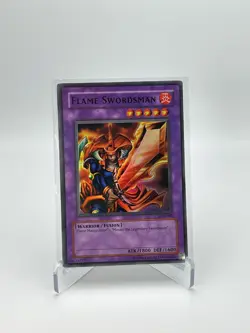 Yu-Gi-Oh #LOB-003 Flame Swordsman LP English TCG - Image 1
