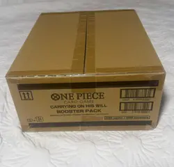 One Piece ENGLISH Carrying On His Will Booster Box Case (OP13) SEALED = 12 Boxes - Image 2