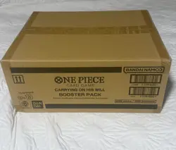 One Piece ENGLISH Carrying On His Will Booster Box Case (OP13) SEALED = 12 Boxes - Image 3