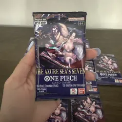 One Piece OP-14 The Azure Sea's Seven Booster Packs LOT OF 14 English - Image 2