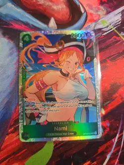 Nami OP14-031 (SR) - The Azure Sea’s Seven - One Piece TCG - English Super Rare - Image 1