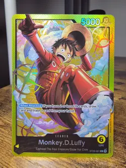 Monkey.D.Luffy (001) ST29-001 Starter Deck 29: Egghead Foil NM One Piece - Image 1