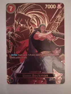 Benn.Beckman (SP) - Carrying On His Will (OP13) OP09-009 One Piece TCG - Image 5