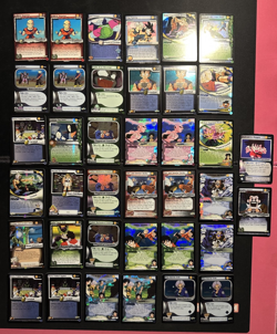 38 Card Lot Dragon Ball Z TCG Promo Foil Trunks World Games Cell Saiyan Sagas + - Image 1