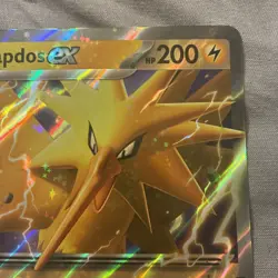 ZAPDOS ex 049 SVP Scarlet Violet 151 Promo Pokemon Card NM JUMBO Oversized - Image 4
