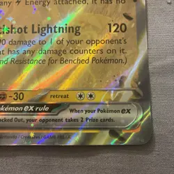 ZAPDOS ex 049 SVP Scarlet Violet 151 Promo Pokemon Card NM JUMBO Oversized - Image 5