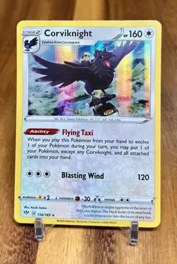 Corviknight 156/189 Holo Darkness Ablaze Pokemon Card NM - Image 1
