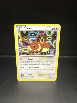 Pokemon Eevee TCG Black White Holo Promo Card BW94 - Image 3