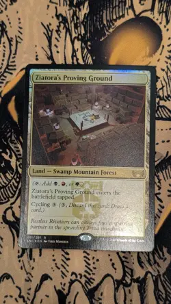 MTG Ziatoras Proving Ground Streets of New Capenna Foil NM/M 💀DeathCoronaNerd💀 - Image 2