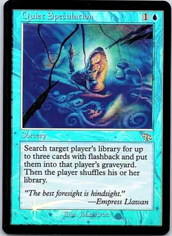 Quiet Speculation FOIL English x1 Judgment mtg SP [FC] - Image 1