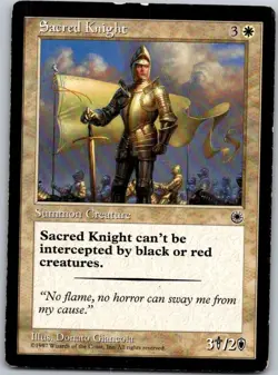 Magic the Gathering Sacred Knight Portal MTG Free Shipping! - Image 1